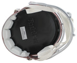 Patriots Tedy Bruschi Signed Flash Full Size Speed Rep Helmet BAS Witnessed