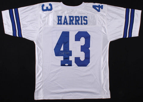Cliff Harris Signed Dallas Cowboys Jersey (JSA COA) 2xSuper Bowl Champ HOF 2020