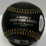 Braves HENRY HANK AARON Signed Official BLACK Baseball #2 AUTO 755 - HOF '82 JSA