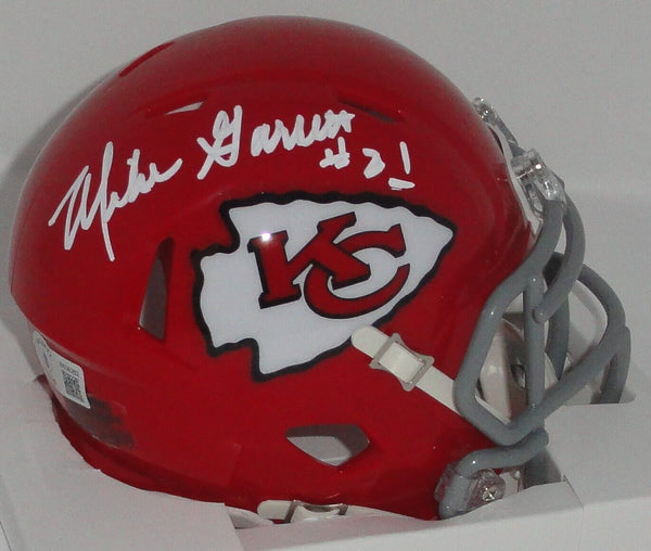 Chiefs Legend MIKE GARRETT Signed Riddell Speed Mini Helmet - BAS