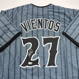 Autographed/Signed Mark Vientos New York CIty Connect Grey Jersey BAS COA