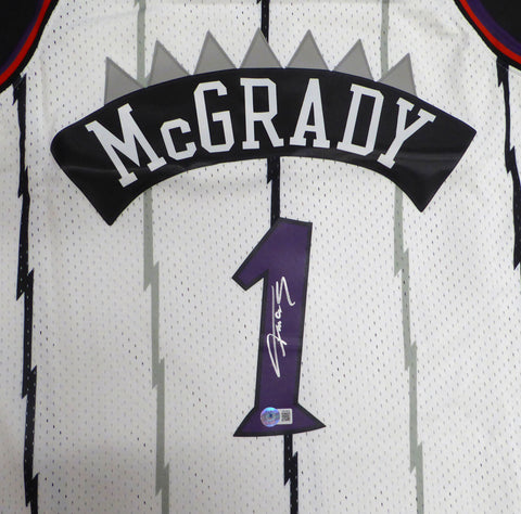 Raptors Tracy McGrady Autographed Authentic 1998-99 M&N Jersey Beckett W619949