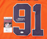 Evander Kane Signed Edmonton Oilers Adidas Jersey (JSA COA) All Star Left Winger
