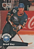 Brad May Signed Buffalo Sabres Fanatics Authentic Jersey "Lets Go Sabres!" (TSE)