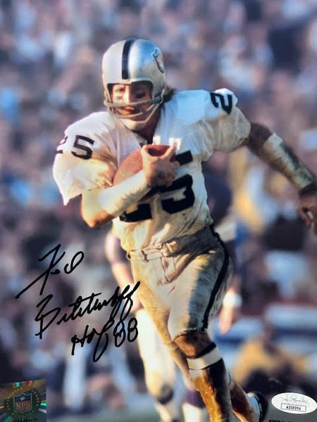 Fred Biletnikoff Autographed 8x10 Photo -- Oakland Raiders | JSA COA