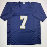 Autographed/Signed JOE THEISMANN CHOF 2003 Notre Dame Jersey JSA COA