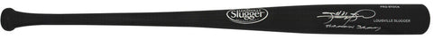 Sammy Sosa Signed Louisville Slugger Pro Black Baseball Bat w/Slammin - (SS COA)