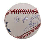 Jim Craig Signed US Olympic Hockey Team Rawlings OML White Baseball with Insc