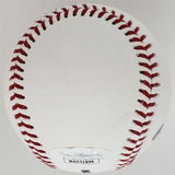 Bill Mazeroski "HOF 01" Signed OML Baseball (JSA COA) Pittsburgh Pirate HOF 2001