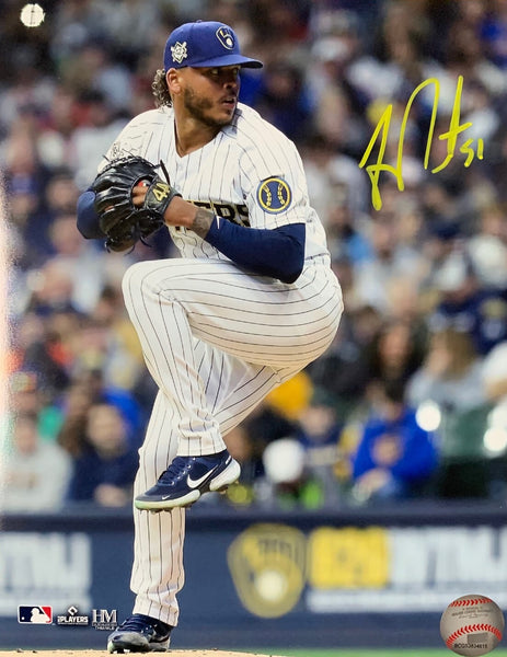 Brewers All Star Pitcher FREDDY PERALTA Signed 8x10 Photo #9 AUTO