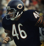 Doug Plank Signed Chicago Bear Jersey 1985 "46 Defense" Named for Him / Gameday