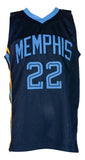 Desmond Bane Memphis Signed In Black Custom Dark Blue Basketball Jersey JSA