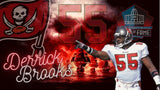 Derrick Brooks Signed Tampa Bay Buccaneers Jersey (Beckett) Hall of Famer 2014