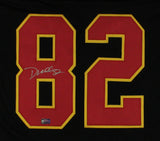 Dante Hall Signed Kansas City Custom Black Jersey