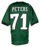 Jason Peters Signed Custom Green Pro Style Football Jersey SB LII Champs BAS