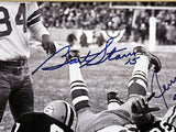Starr, Kramer & Gregg Autographed Framed 16x20 Photo Packers 648/1967 Steiner