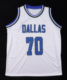 Dennis Rodman Signed Mavericks Jersey (Beckett) Finished NBA Career with Dallas