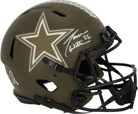 Jason Witten Dallas Cowboys Signed 2022 Salute to Service Authentic Helmet