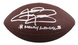 Texas A&M Johnny Manziel "$$ Manziel" Signed Super Grip Football W/ Case JSA Wit