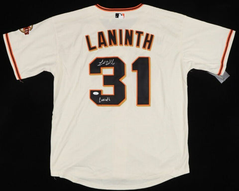 LaMonte Wade Signed San Francisco Giant Jersey (JSA COA) Players Weekend Laninth