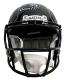 Kyle Brady Signed/Ins Black Full-Size Speed Replica Helmet Jaguars JSA 208103