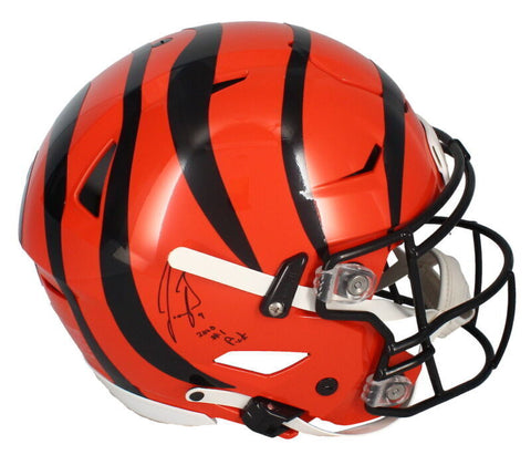 Joe Burrow Autographed "2020 #1 Pick" Bengals Speed Flex Helmet Fanatics