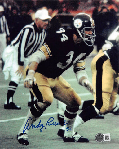 Steelers Andy Russell Authentic Signed 8x10 Photo Autographed BAS #BM01814