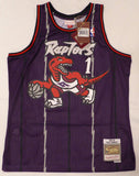 Raptors Tracy McGrady Autographed Mitchell & Ness Jersey Beckett W619885