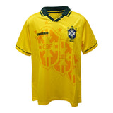 Dunga Signed Brazil FC Home Soccer Jersey #8 with Beckett COA
