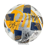 2021 Columbus Crew Auto Match Used Soccer Ball - BAS/Fanatics LOA (26 Sigs)