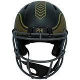 Makai Lemon Autographed Philadelphia Eagles 2025 STS Authentic Helmet Beckett