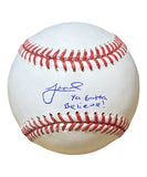 Jeff McNeil Autographed MLB Baseball New York Mets Ya Gotta Believe 41162