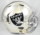 Ashton Jeanty Autographed Raiders F/S Chrome Speed Helmet - Beckett W Hologram