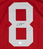 Cade Stover Signed Ohio State Buckeyes Jersey (Beckett) Houston Texans Tight End