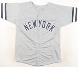 Joe Girardi Signed New York Yankees Road Jersey (JSA COA) N.Y. Manager 2008-2017