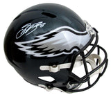 Saquon Barkley Signed Full Size Speed Replica Helmet Eagles PSA/DNA 203230