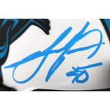 Julius Peppers Autographed Carolina Panthers Lunar Mini Helmet Beckett WIT 51769