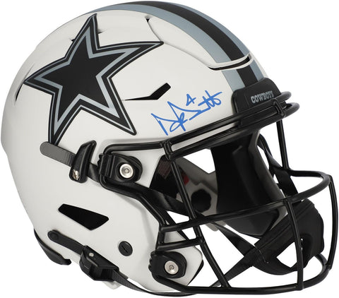 Dak Prescott Cowboys Signed Lunar Eclipse Alternate Flex Auth. Helmet