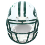 Kevin Mawae Autographed "HOF '19" NY Jets Throwback Speed Mini Helmet Beckett
