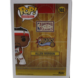 Allen Iverson Signed Philadelphia 76ers Funko Pop! #102 w/ Soft Protector 44412