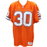 Terrell Davis Signed Broncos Wilson 48 Proline Orange Jersey Beckett 45056