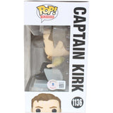 William Shatner Autographed/Signed Funko Pop! #1136 Beckett 42269
