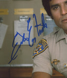 Erik Estrada Signed CHiPs Unframed 8x10 Photo in Uniform