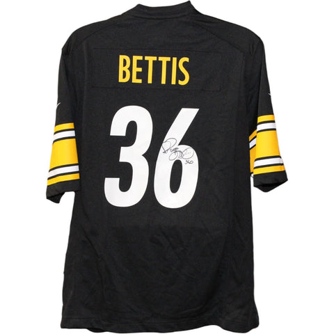 Jerome Bettis Autographed/Signed Pittsburgh Steelers Nike Jersey Beckett 44401