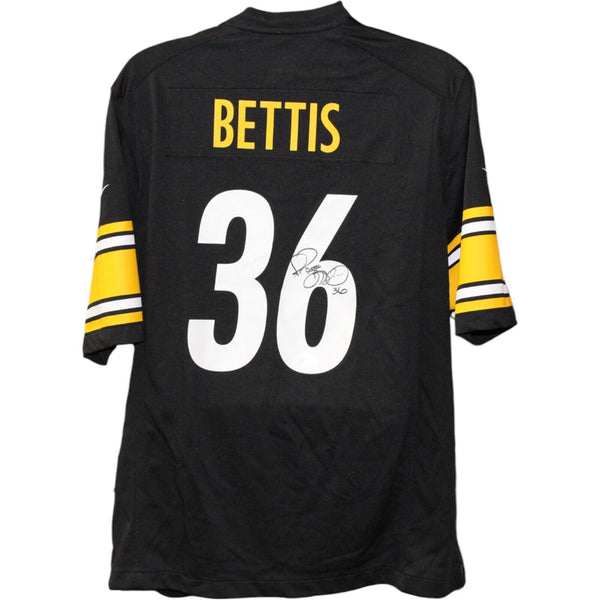 Jerome Bettis Autographed/Signed Pittsburgh Steelers Nike Jersey Beckett 44401