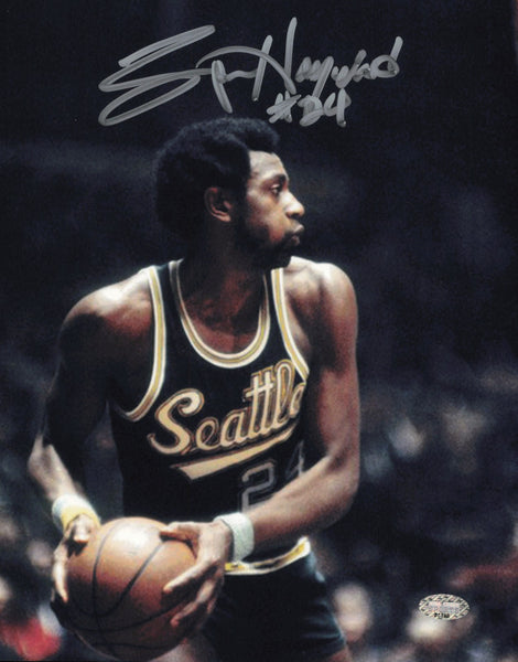 Spencer Haywood Autographed 8x10 Photo Seattle Supersonics MCS Holo #87398