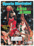 Bulls Michael Jordan Signed 1984 Sports Illustrated Magazine BAS #A13101