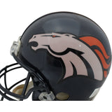 John Elway Autographed Denver Broncos Authentic VSR4 Helmet AS IS Beckett 54983