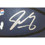 Jamal Murray Autographed/Signed Denver Nuggets Blue Basketball FAN 43977