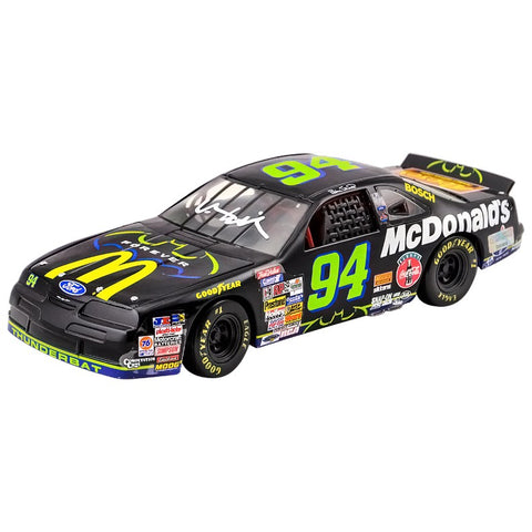 Val Kilmer Autographed Batman Forever Bill Elliott Nascar 1:18 Scale DieCast Car